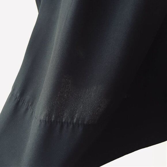 JF Sheer Black High-Waisted Flared Skirt - Picture 4 of 4